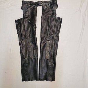 Harley-Davidson Deluxe Genuine Leather Chaps Size XL